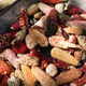 Examples of Ixtenco, Tlaxcala’s extensive landrace corn varietals at the home of Cornelio Hernández Rojas. (Photo credit: Venetia Thompson.)